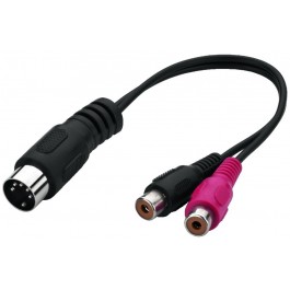 Fiche de fil de haut-parleur DIN 2 broches, câble de haut-parleur HiFi 2 P,  connecteur à souder, prise mâle et femelle - AliExpress