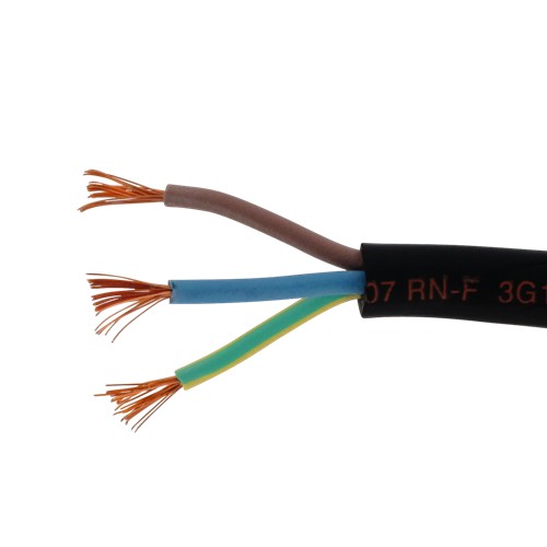 Cable HO7RN-F 3G1.5 extra souple 3X1.5mm² prix au mètre