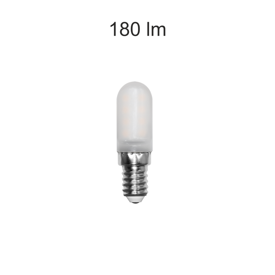 Ampoule led E14 miniature 19 X 63mm 2W 830