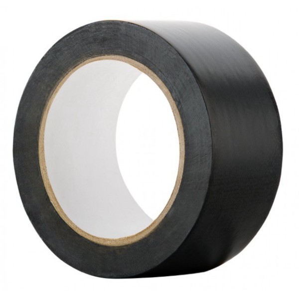 Permacel Papier adhésif (noir mat sans reflet) - 50mm x 50m VENTE