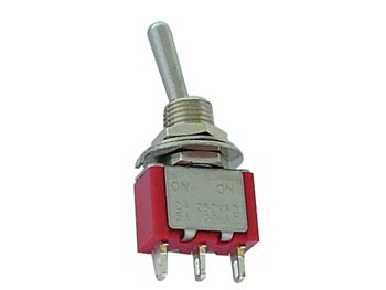 UNIVERSEL - INTERRUPTEUR 220V 15A 11x30mm Switch Lumineux Rouge Unipolaire  