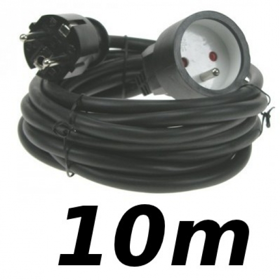HBM Prise multiple avec câble 6 fois 1,5 mètre 3 x 1,5 mm avec interrupteur