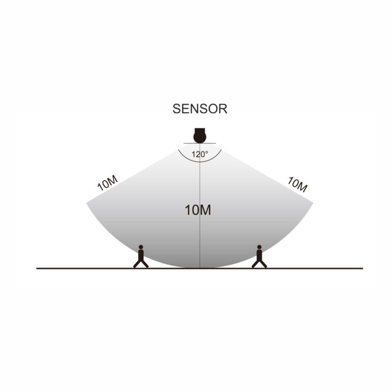 Projecteur à détecteur Beneito 30W IK08 IP65