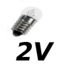 Lampes E10 2V