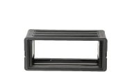 SKB-R4S rack court ABS double capots profondeur 27cm 4U