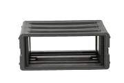 SKB-R4U rack court ABS double capots profondeur 44cm 4U