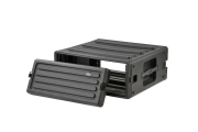 SKB-R4U rack court ABS double capots profondeur 44cm 4U