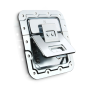 Adam Hall Hardware CLAPLOCK - Fermeture Flightcase avec Passage de Profilé Cuvette 9,5 mm