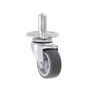 Adam Hall Hardware 37050 - Jeu de quatre roulettes Plug-In de 50 mm avec douille de fixation