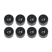 Adam Hall Hardware 4911 M 8 AH - Lot de 8 pied caoutchouc 38 x 25 mm en sachet