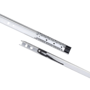 Adam Hall Hardware 87364 - Jeu de glissières, acier 350 mm, max. 25 kg