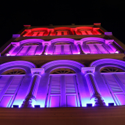 Cameo FLAT PRO FLOOD 600 IP65 - Projecteur extérieur avec 9 LEDs « 6 en 1 » RGBWA+UV 12 W