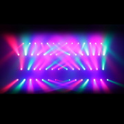 Cameo MOVO BEAM Z 100 - Projecteur asservi avec couronne de LED, rotation illimitée et zoom