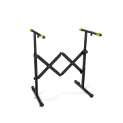 Gravity KS AKS 01 B - Support de clavier repliable avec mécanisme en accordéon