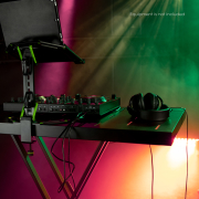 Table Gravity KSX 2 RD - Ensemble avec support de clavier X-Form double et table de support
