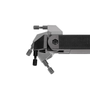 Gravity PAD T M - Barre horizontale télescopique de longueur 1,26m à 2,50m pour système de rideau 