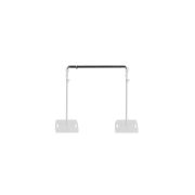 Gravity PAD T M - Barre horizontale télescopique de longueur 1,26m à 2,50m pour système de rideau 