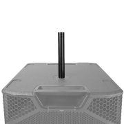 Gravity SP 2212 - Mât court pour enceinte, diamètre 35 mm, filetage M20 mâle et M20 femelle, longueur 250 mm