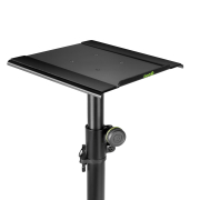 Gravity SP 3202 LR B - Pied pour moniteur de studio avec grand socle circulaire