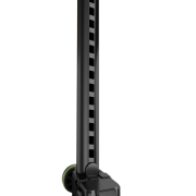 Gravity SP 5322 B - Pied d'enceinte télescopique à manivelle avec mécanisme de verrouillage automatique