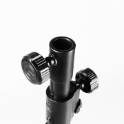 Gravity TLS 551 B - Trépied d’éclairage en acier de la série Touring avec double extension et mécanisme de verrouillage automatique LockPin®