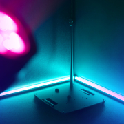 Gravity TWB 431 T B - Embase carrée 14kg pour Totem avec insert M20 et perçage pour structure 250 et 290