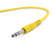 Adam Hall Cables 3 STAR BVV 0015 SET - Jeu de 6 câbles patch 6,3 mm Jack Stereo 0,15 m