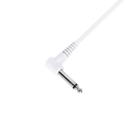 Adam Hall Cables 3 STAR IRR 0015 SET - Lot de 6 câbles patch 6,3 mm jack coudé mono 0,15 m