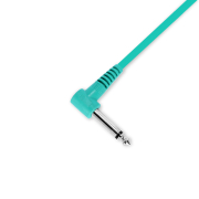 Adam Hall Cables 3 STAR IRR 0030 SET - Lot de 6 câbles patch 6,3 mm jack coudé mono 0,30 m