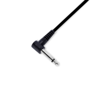 Adam Hall Cables 3 STAR IRR 0030 SET - Lot de 6 câbles patch 6,3 mm jack coudé mono 0,30 m