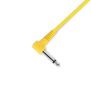 Adam Hall Cables 3 STAR IRR 0090 SET - Lot de 6 câbles patch 6,3 mm jack coudé mono 0,90 m
