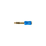Adaptateur BLU Line  Minijack femelle stéréo TRS vers Jack 6.35 mâle TRS pour casque