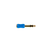 Adaptateur BLU Line  Minijack femelle stéréo TRS vers Jack 6.35 mâle TRS pour casque
