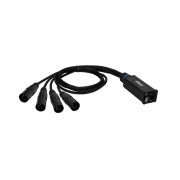 Adam Hall Cables 4 STAR CATBOX XM5 - Audio & DMX, adaptateur AES/EBU vers XLR cat 5 pôles mâle