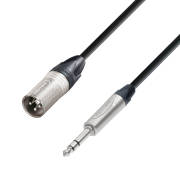 Câble Audio XLR mâle Neutrik vers Jack 6,35 mm TRS stéréo Neutrik 3 m