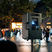 ANNY® 12 LD Systems - Enceinte autonome 12″ portable Bluetooth® sur batterie avec mixage