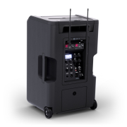 ANNY® 12 HHD2 B5 LD Systems - Enceinte autonome 12″ portable Bluetooth® sur batterie avec mixage et 2 micros main sans fil