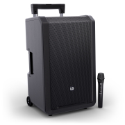 ANNY® 12 HHD B6 LD Systems - Enceinte autonome 12″ portable Bluetooth® sur batterie avec mixage et 1 micro main sans fil