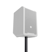 ANNY® 8 HHD B6 W LD Systems - Enceinte portable de sonorisation Bluetooth® sur batterie avec mixage intégrée et micro main sans fil, Pure White