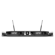 LD Systems U506 BPHH 2 - Système de Micro sans Fil avec 2 x Émetteur Ceinture et 2 x Micro Serre-tête couleur beige