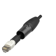 NE8MXR-B-TOP Neutrik - Connecteur Ethercon sans RJ45 pour câble standard avec capôt retractable IP65