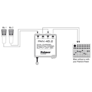 Palmer Pro PAN 48 - Alimentation Fantôme 2 Canaux