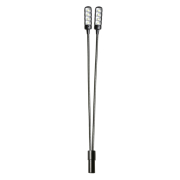 Col de cygne double Leds  ULTRAXLR 3 sur XLR 3 broches 8 leds COB