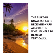 WMS1 ADJ - Dalle led pitch 1000 x 500mm 1.95