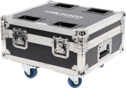 EVENTPAR412-612-FC ALGAM LIGHTING - Flight case 6 projecteurs HEX IP avec chargeur