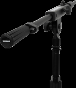 SHTPSTANDLP SHURE BY GATOR - Profil bas, base trepied, perchette, réglable H51-60cm