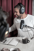 SRH440A-EFS SHURE Casque studio pro fermé pliable podcast