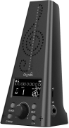 WMT-230-BLK CHERUB - Métronome/accordeur électronique noir, écran lumineux, sortie casque,