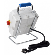 Coffret de chantier câblés 16A pré-équipé 3 PC monophasé 16A avec arret d'urgence