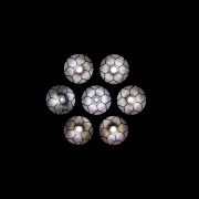 ARDECO 7W2C J.COLLYNS – Projecteur retro 7 x 100W Blanc variable